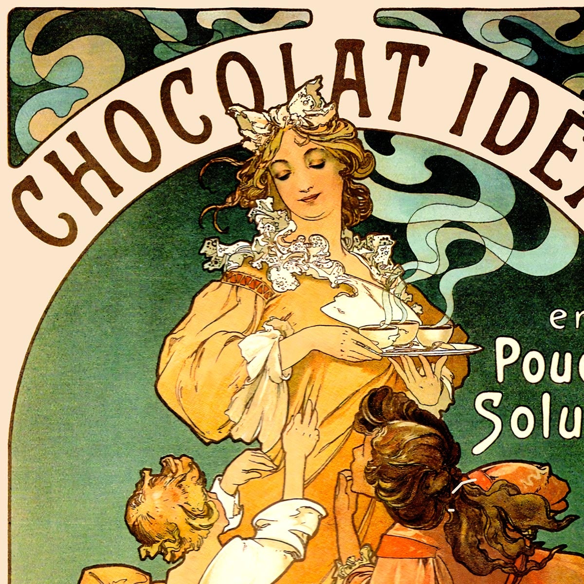 Chocolat Ideal by Alphonse Mucha