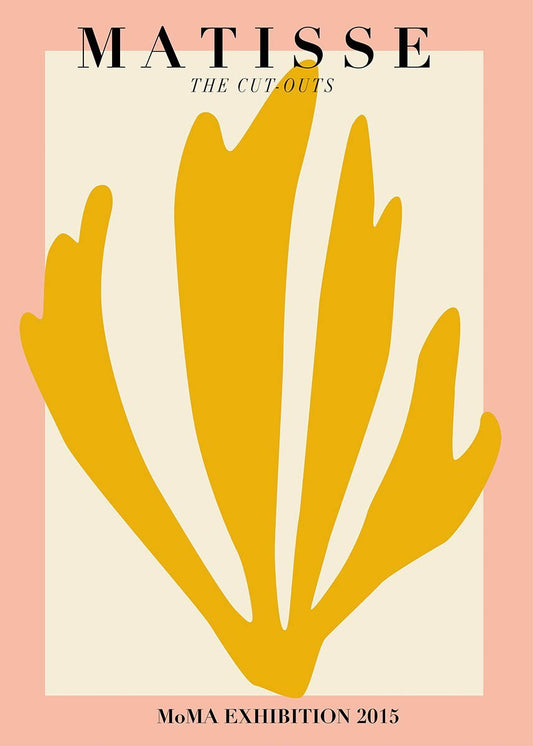Henri Matisse, The Cut Outs Exhibition, MoMA, New York 2015 (Yellow & Pink)