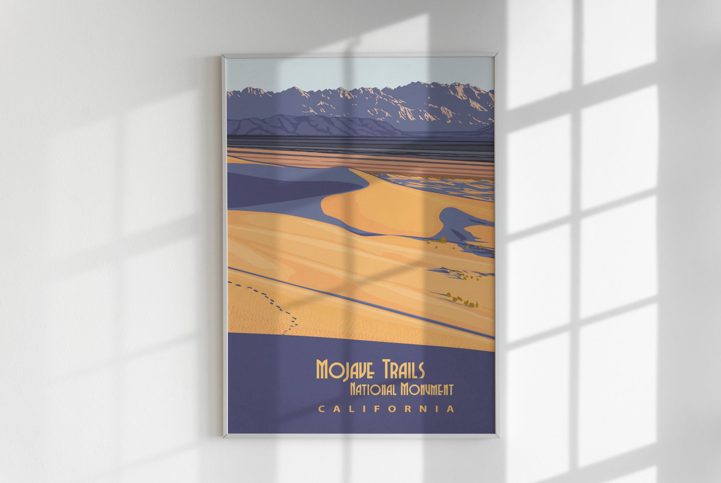 Mojave Trails, California - National Monuments Print