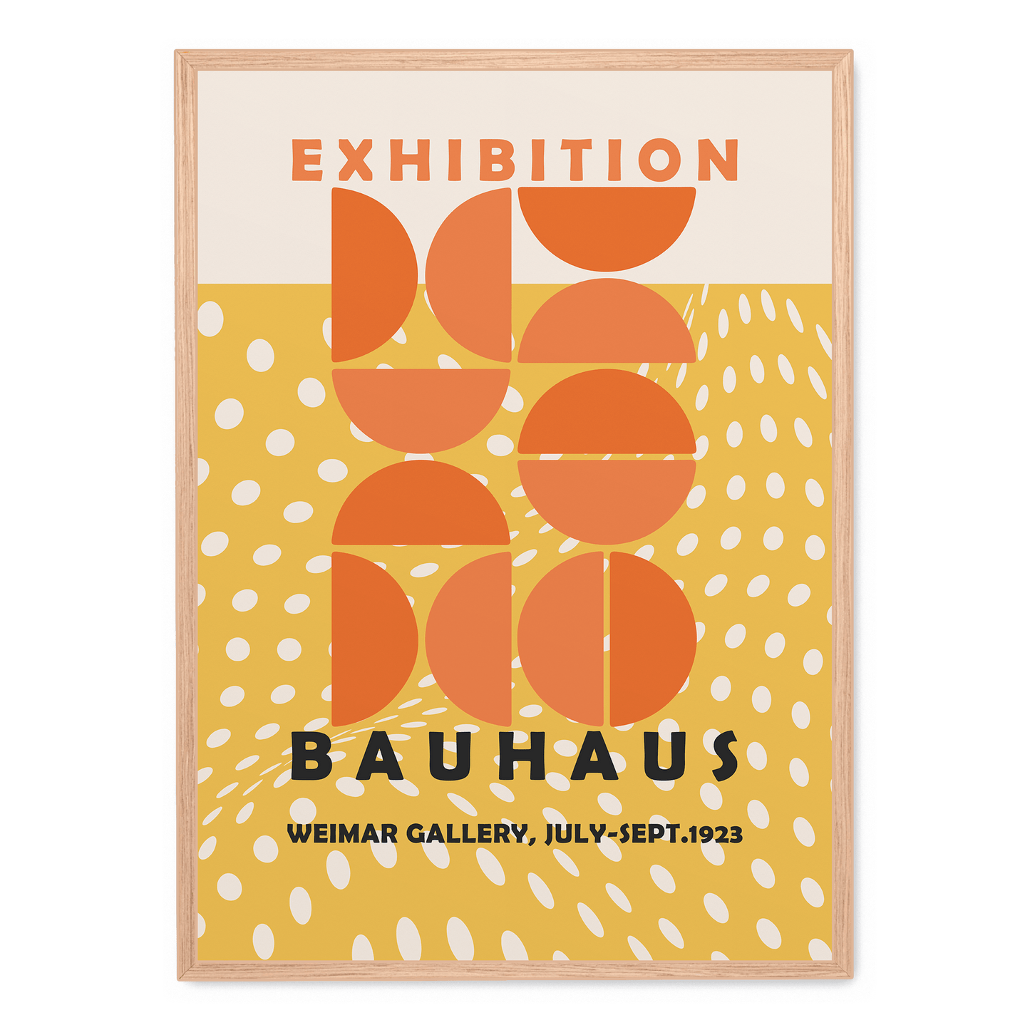 Bauhaus Abstract Yellow