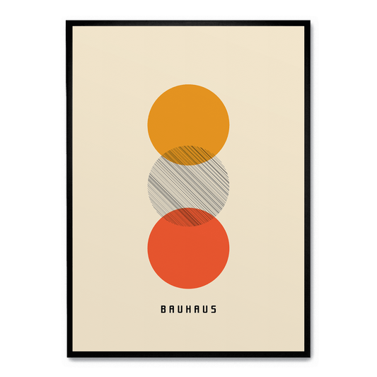 Bauhaus Colored Circles