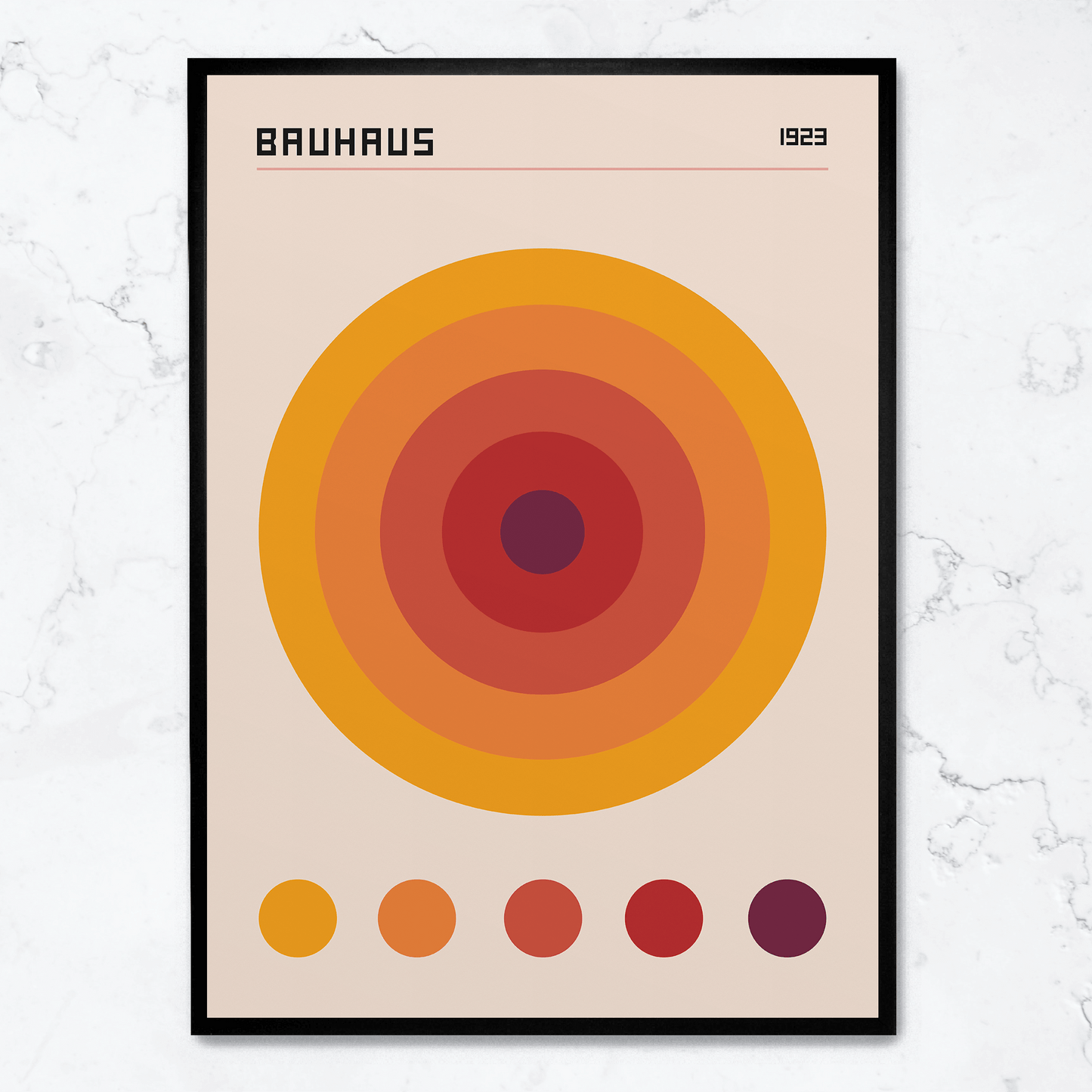 Bauhaus Orange Color Code