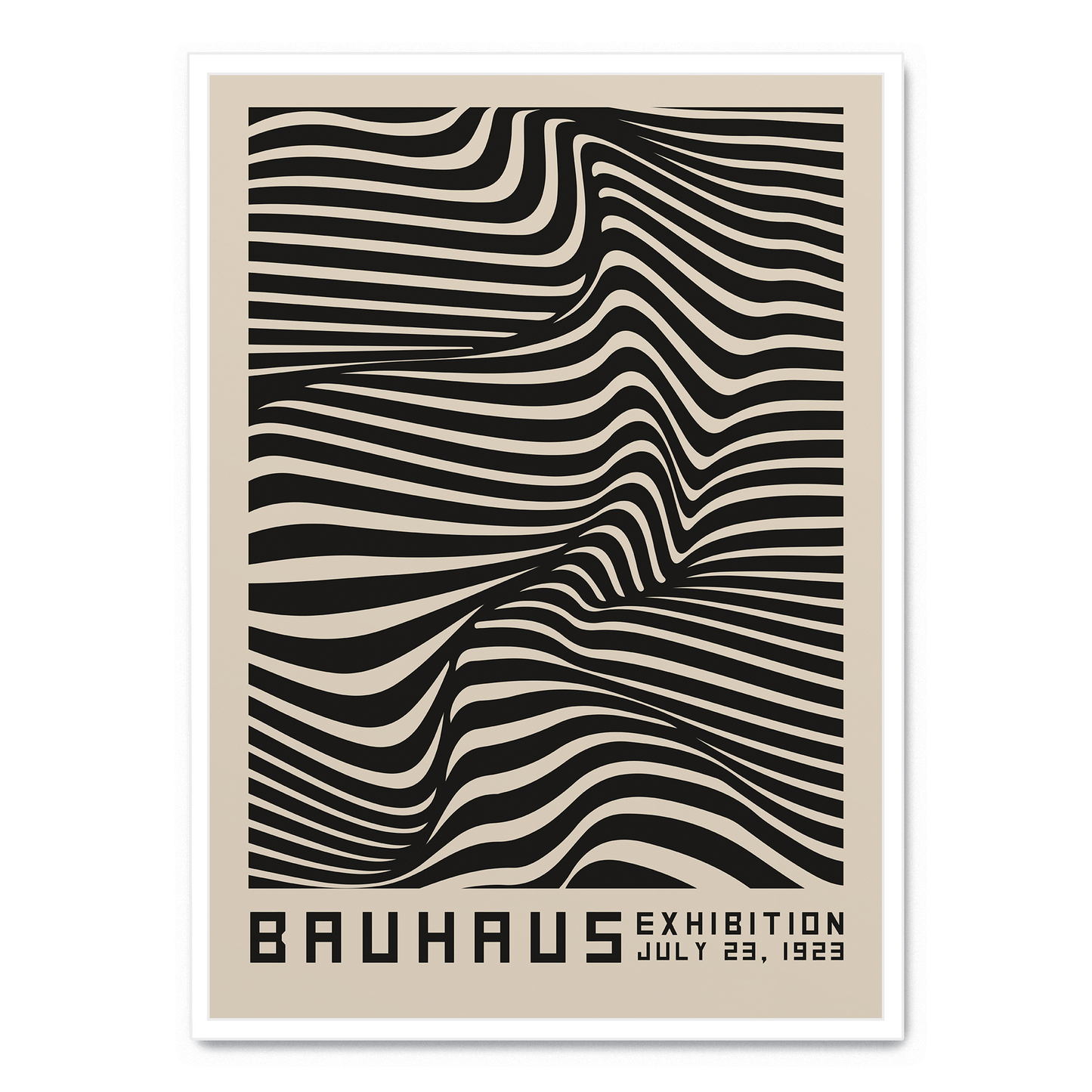 Bauhaus Zebra Abstract
