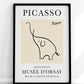 The Elephant Line Drawing by Pablo Picasso Print