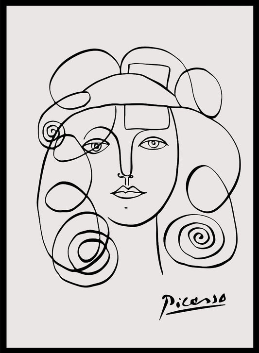 Portrait of Francoise Gilot II by Pablo Picasso Print
