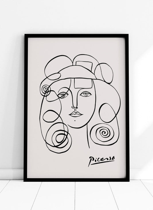 Portrait of Francoise Gilot II by Pablo Picasso Print