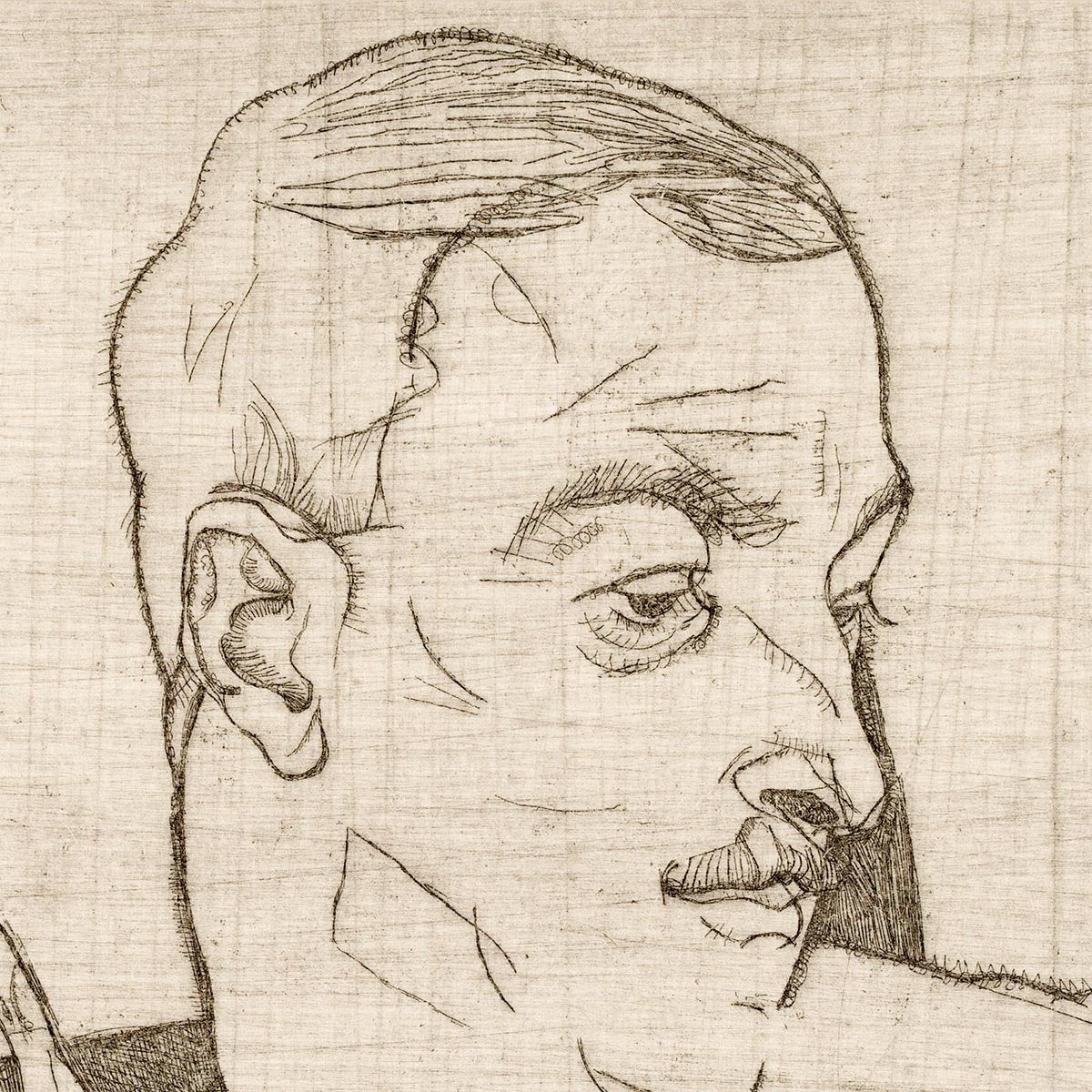 Portrait of Arthur Roessler by Egon Schiele
