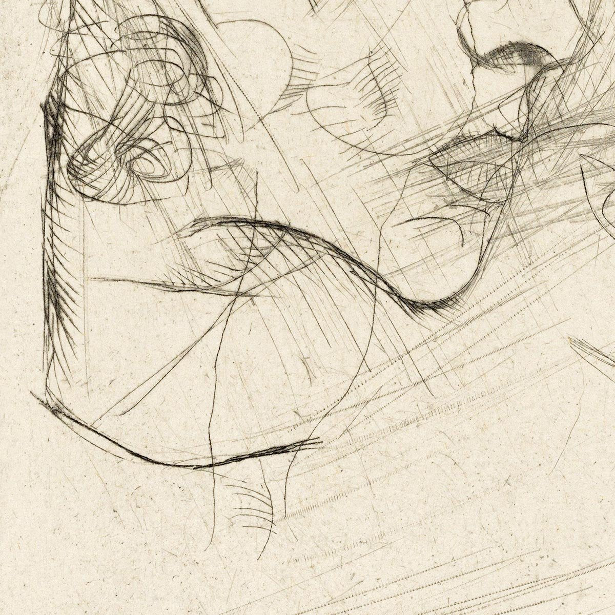 Self portrait by Egon Schiele