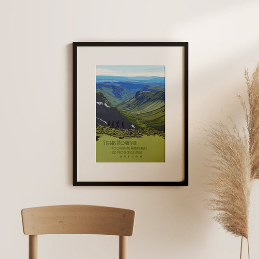 Steens Mountain, Oregon - National Monuments Print
