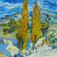 The Poplars at Saint-Rémy by Van Gogh
