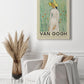 Girl in White Art Poster by Van Gogh