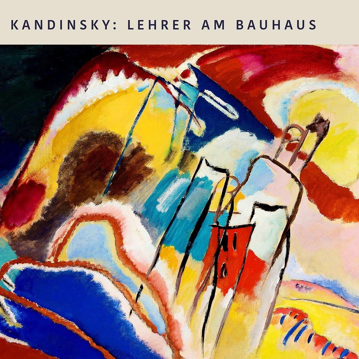 Improvisation No.30 by Wassily Kandinsky Exhibition Poster