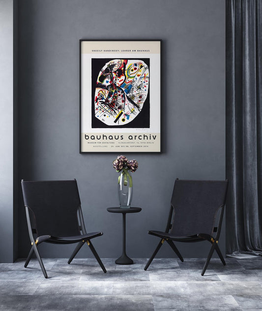 Small Worlds Nr 3 by Wassily Kandinsky Exhibition Poster