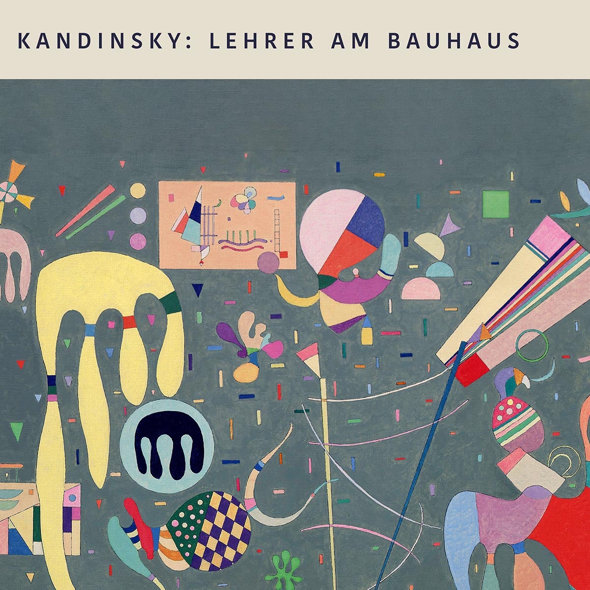Actions Variees by Wassily Kandinsky Exhibition Poster