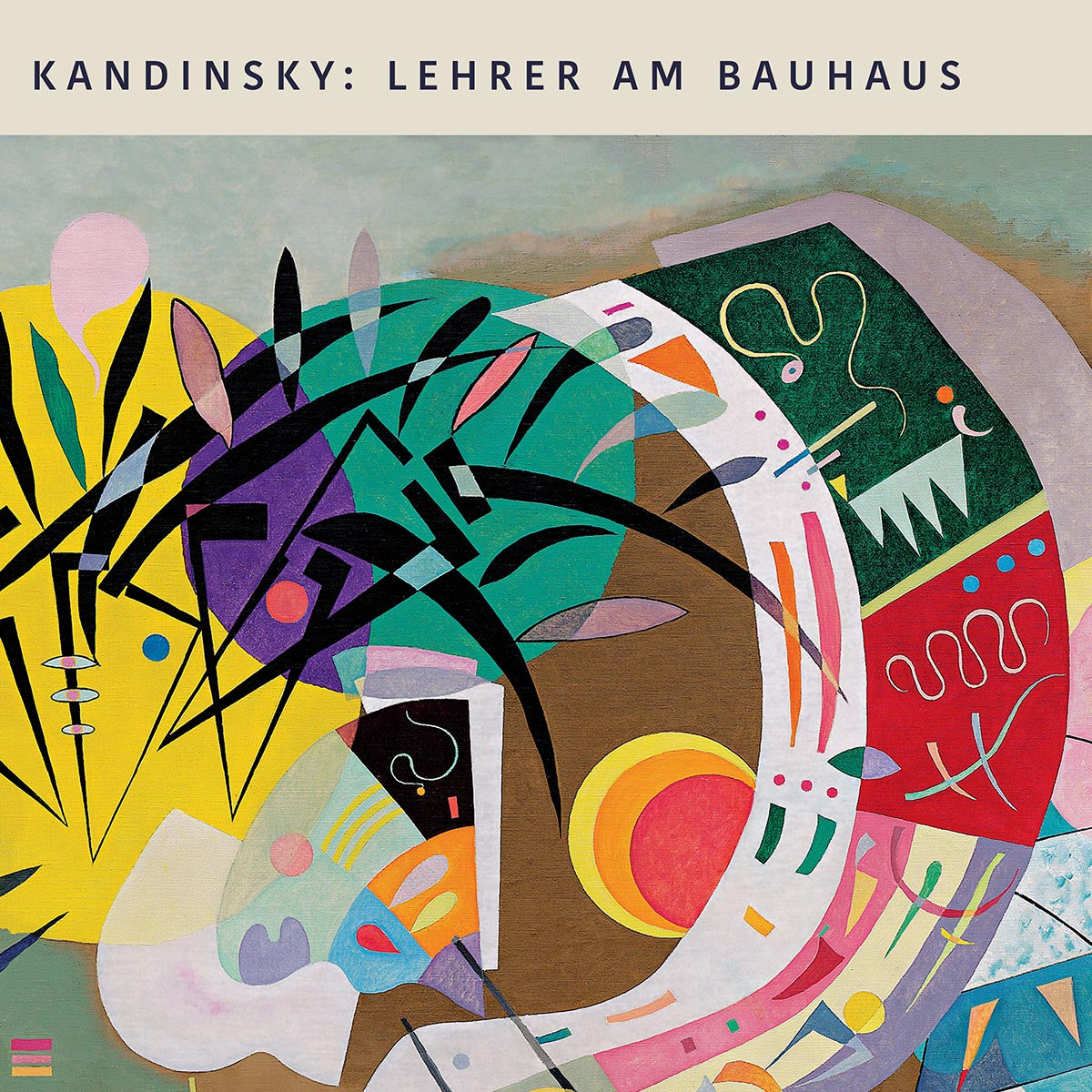 Kandinsky & Klee Art Exhibition Set of 2