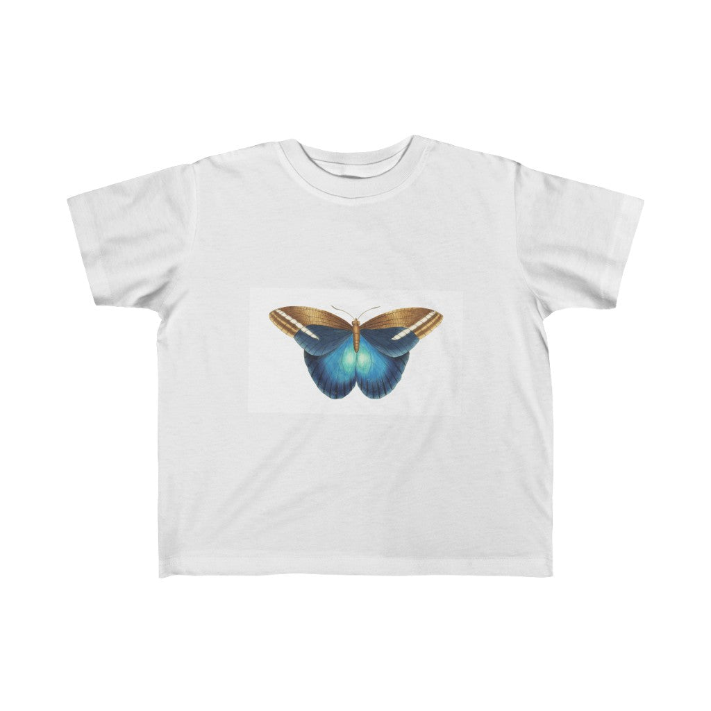 Vintage Butterfly Print - Blue Butterfly