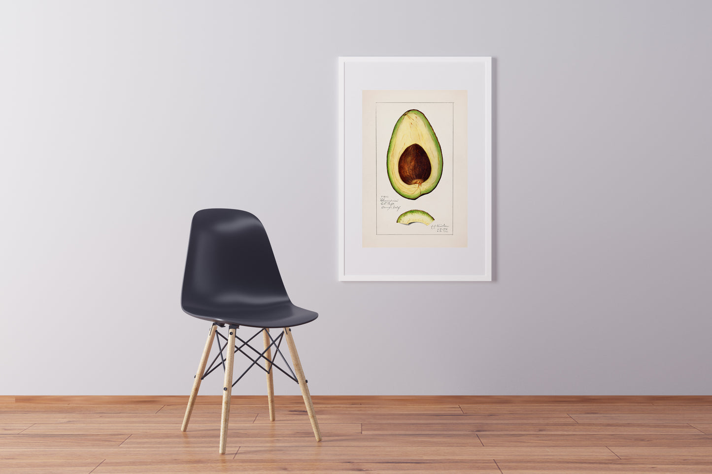 Vintage Avocado Art Print