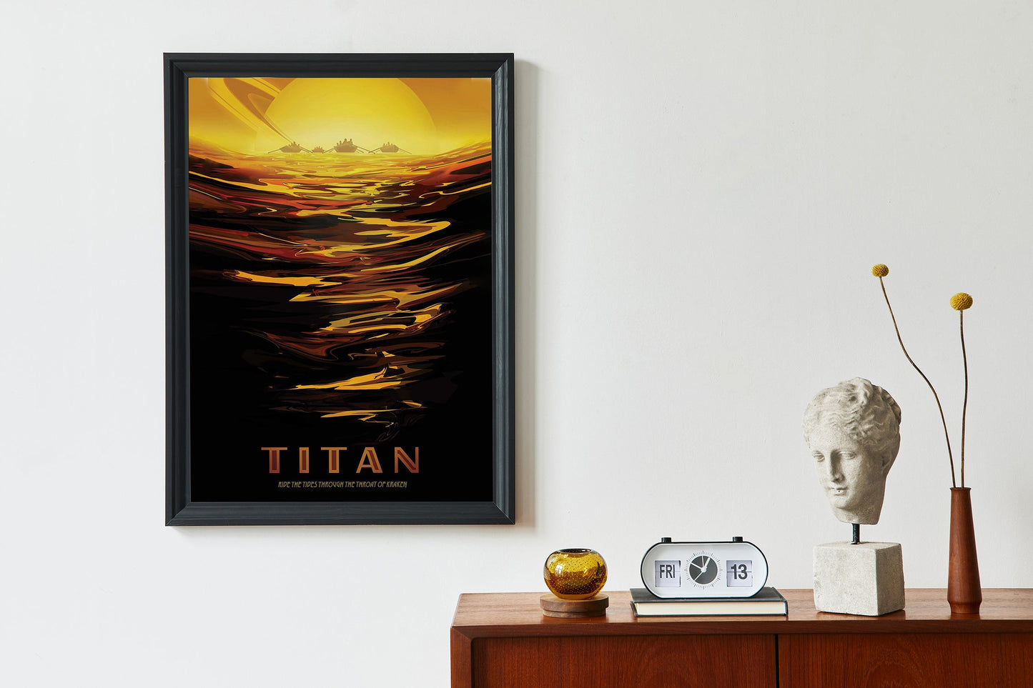 Scifi Titan Poster