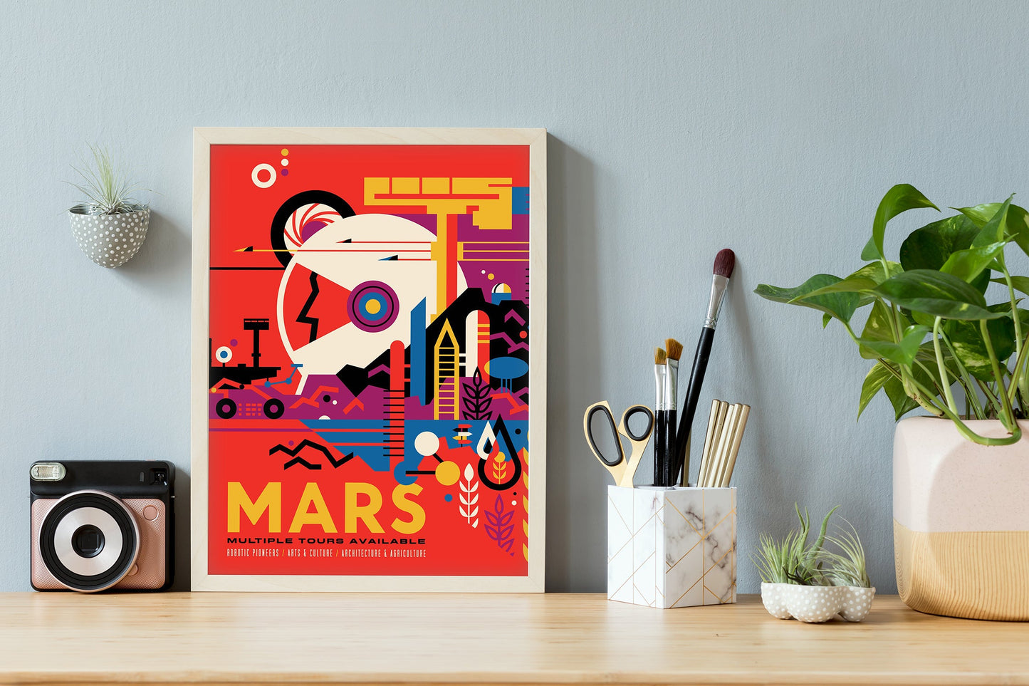 Explore Mars Poster