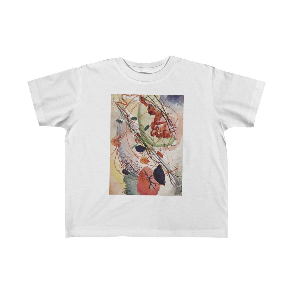 Abstract Kandinsky Painting - Aquarell print