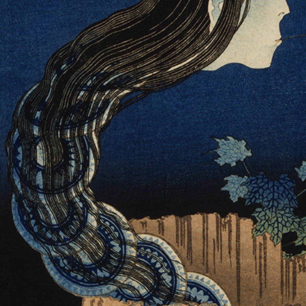 Japanese Spirit Smoker by Katsushika Hokusai