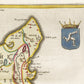 Antique British map | Isle of Man in 17th century | Irish Sea | Giclée fine art print | Modern Vintage decor | Eco-friendly gift