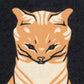 Vintage orange cat fine art print | Tabby cat | Art nouveau animal woodcut |  Woodblock animal wall art | Julie de Graag