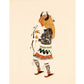 Vintage Awa Tsireh art print | Pueblo Indian Buffalo dance | Native American painting | Tribal wall art | Giclée eco-friendly gift