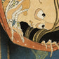 Vintage Japanese ghost tale | Skeleton wall decor | Antique color woodcut print | Giclée fine art print | Eco-friendly gift