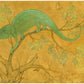 Chameleon in a tree | 17th century natural science | Antique Animal and Nature art | Indian painter Ustad Mansur | Eco-friendly