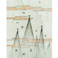 Skyscape with birds art| Vintage Asian pattern print | Watanabe Seitei | Kacho-ga artist | Modern vintage décor | Eco-friendly gift