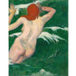 In the Waves (Dans les Vagues) by Paul Gauguin