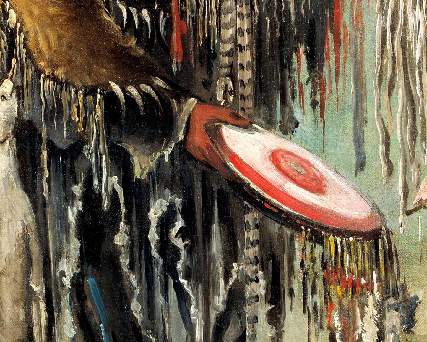 Medicine man painting | Shaman art print | George Catlin | Vintage Native American wall art | Mystical art | Indigenous people in art