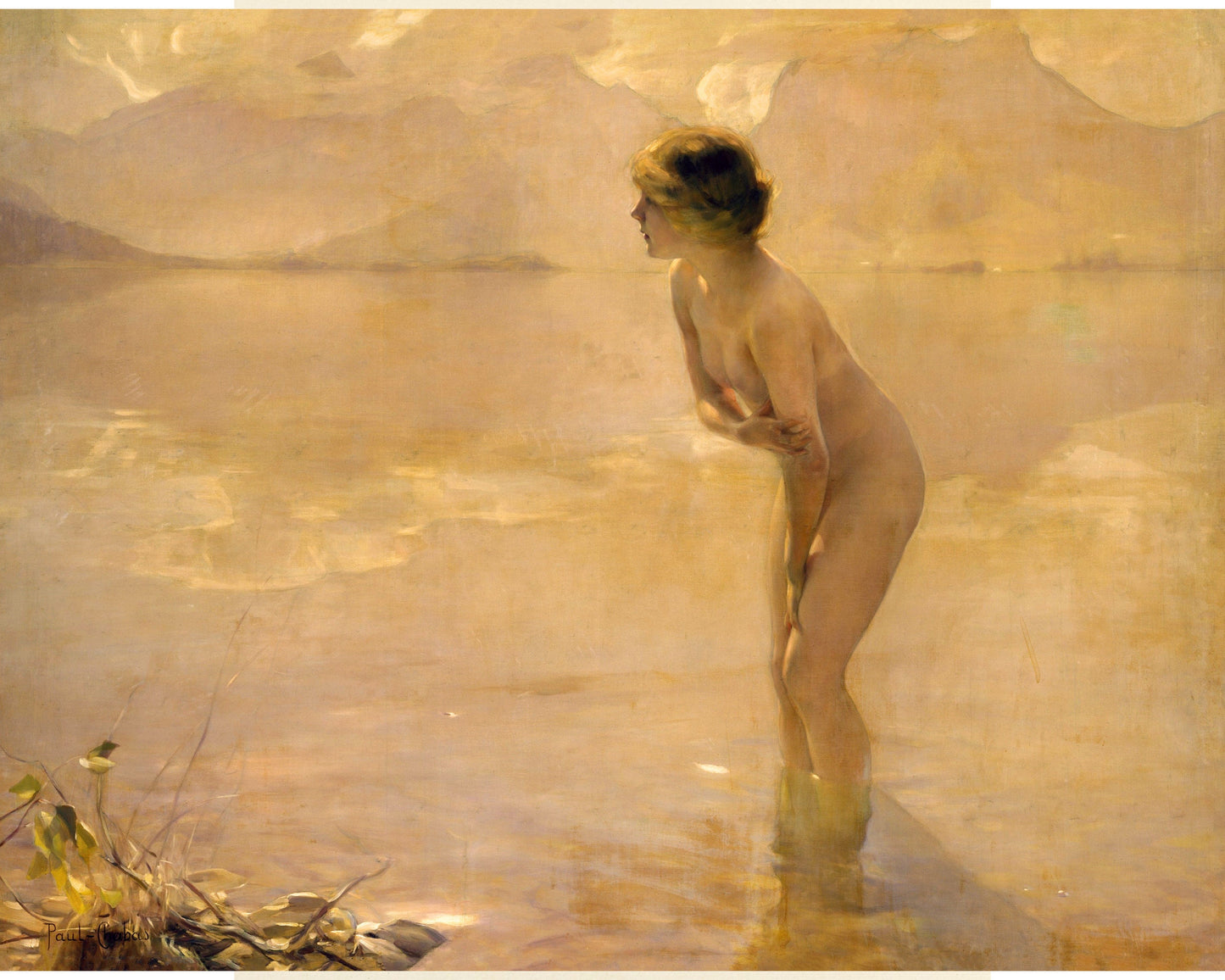 September Morn by Paul Chabas