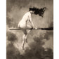 Départ pour le Sabbat - Witch on her broom | Vintage nude woman print | Albert Joseph Penot | Gothic wall art | Halloween art print | Modern vintage decor