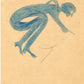 Bill Traylor Americana art | Crouching Man Pointing | Naive folk art | Outsider wall art | African American self-taught artist