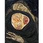 Mother and Child fine art print | Expressionism wall art | Modern minimalist decor | Dark art | Egon Schiele