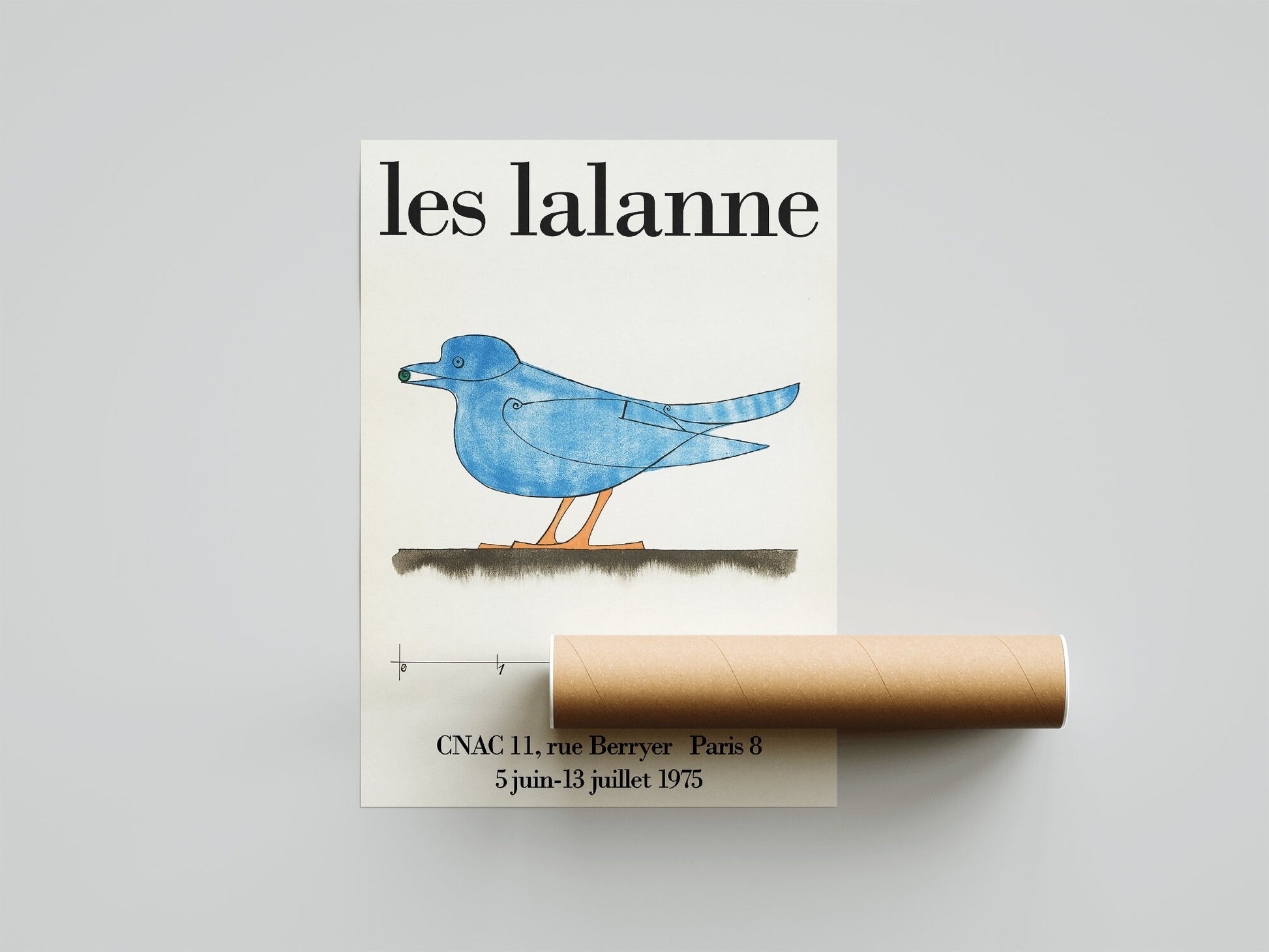 ecstasy gift træk uld over øjnene Les Lalanne Exhibition Poster Blue Bird Print Vintage Poster, Home Dec –  Frill