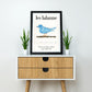 Les Lalanne Exhibition Poster Blue Bird Print Vintage Poster, Home Decor Wall Art
