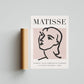 Henri Matisse - Nadia, Exhibition Vintage Line Art Poster, Minimalist Line Drawing Wall Art, Ideal Home Decor or Gift Print