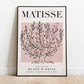 Henri Matisse - Plane Tree, Exhibition Vintage Line Art Poster, Minimalist Line Drawing Wall Art, Ideal Home Decor or Gift Print