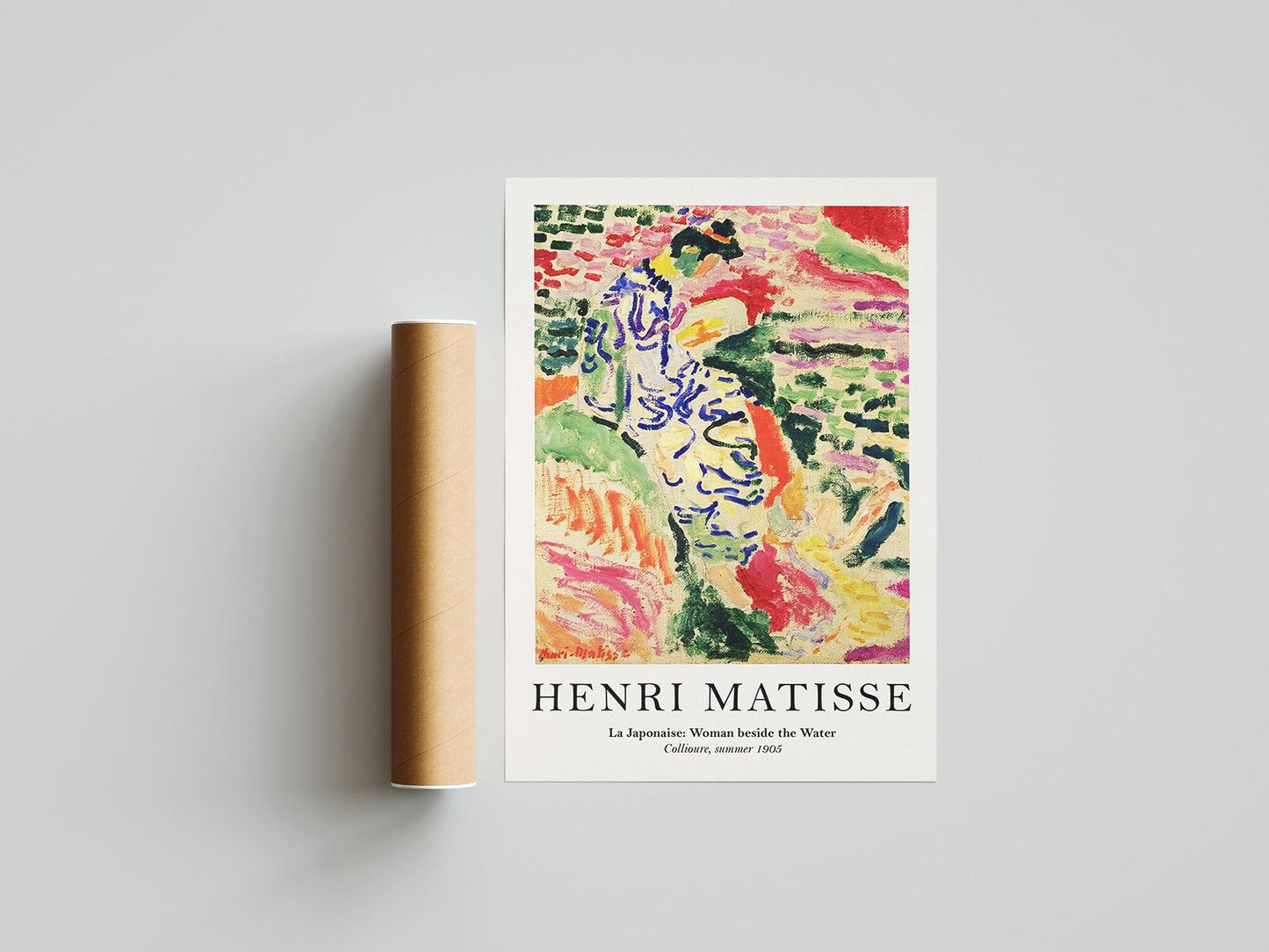 La Japonaise by Henri Matisse - Exhibition Poster III