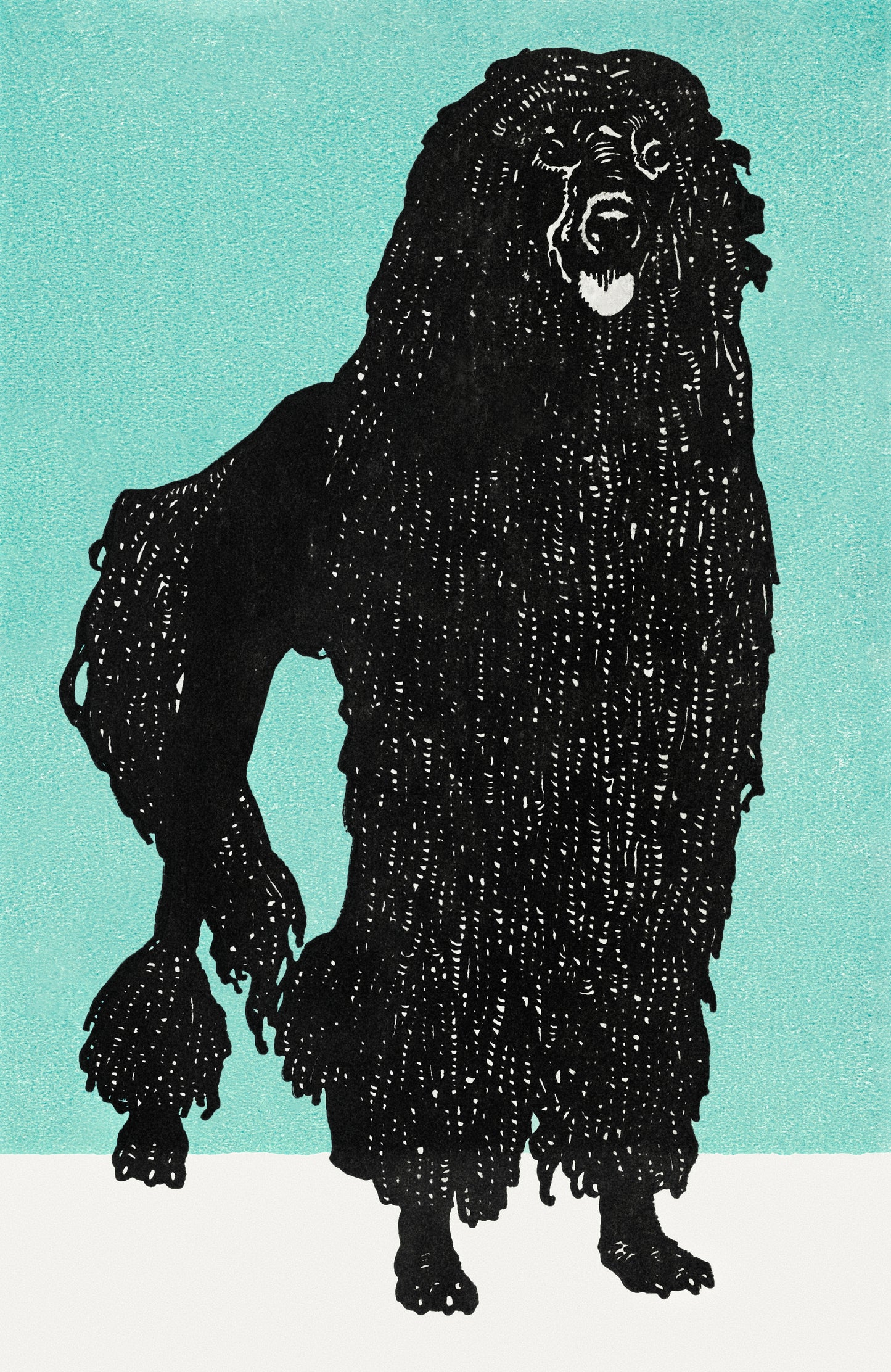 Poodle by Moriz Jung - Poodle Pop Art Print