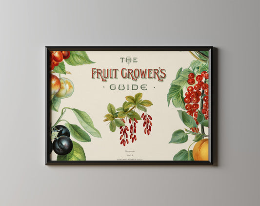 The Fruit Growers Guide - Vintage Art Print