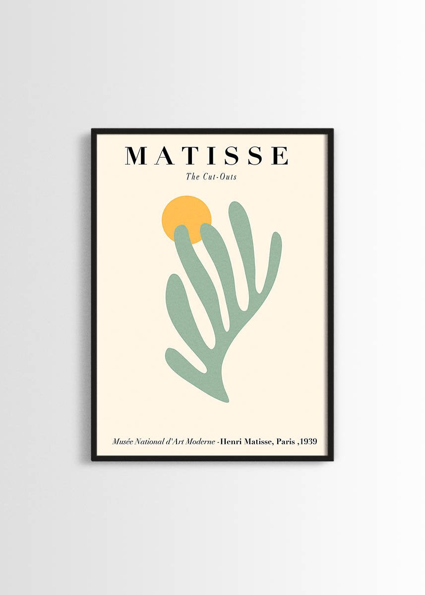 Henri Matisse ,The Cut Outs Exhibition, Paris 1939 (Green Leaf)