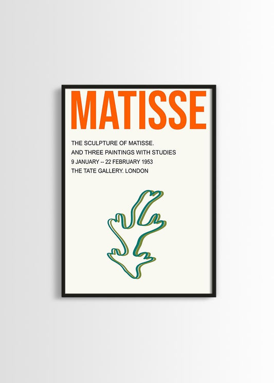 Henri Matisse Tate Exhibition Poster, London 1953