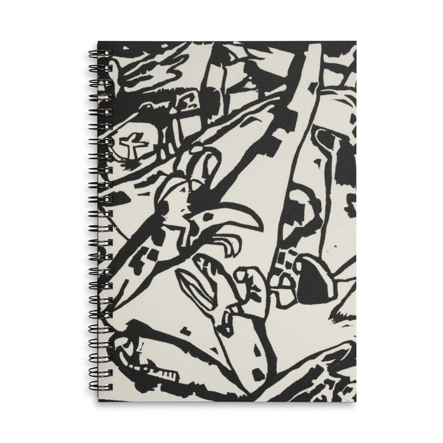 Black and White Composition 2 Notebook