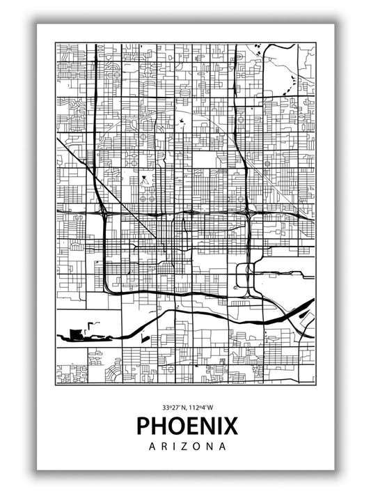 Map of Phoenix