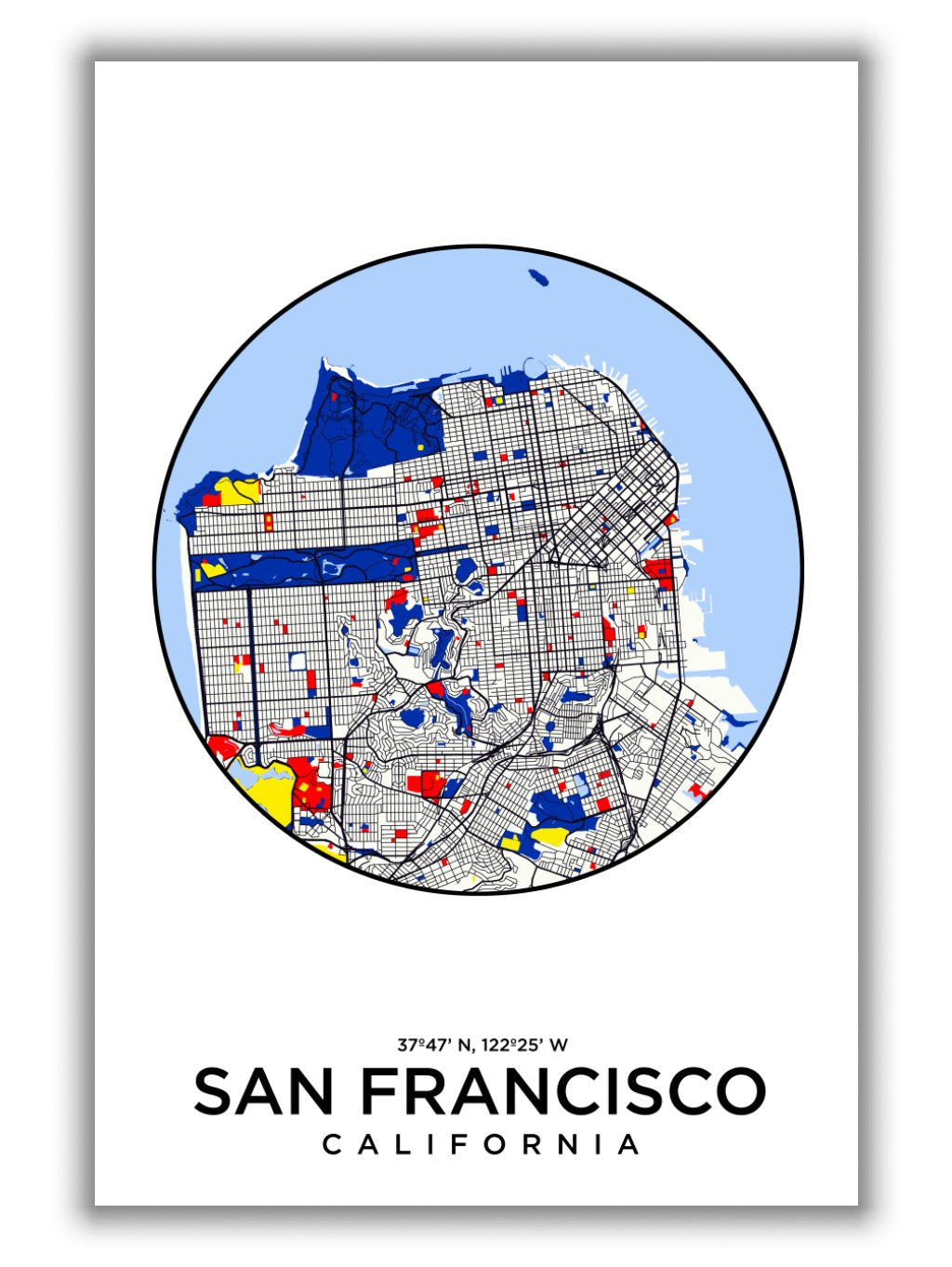 Map of San Fran