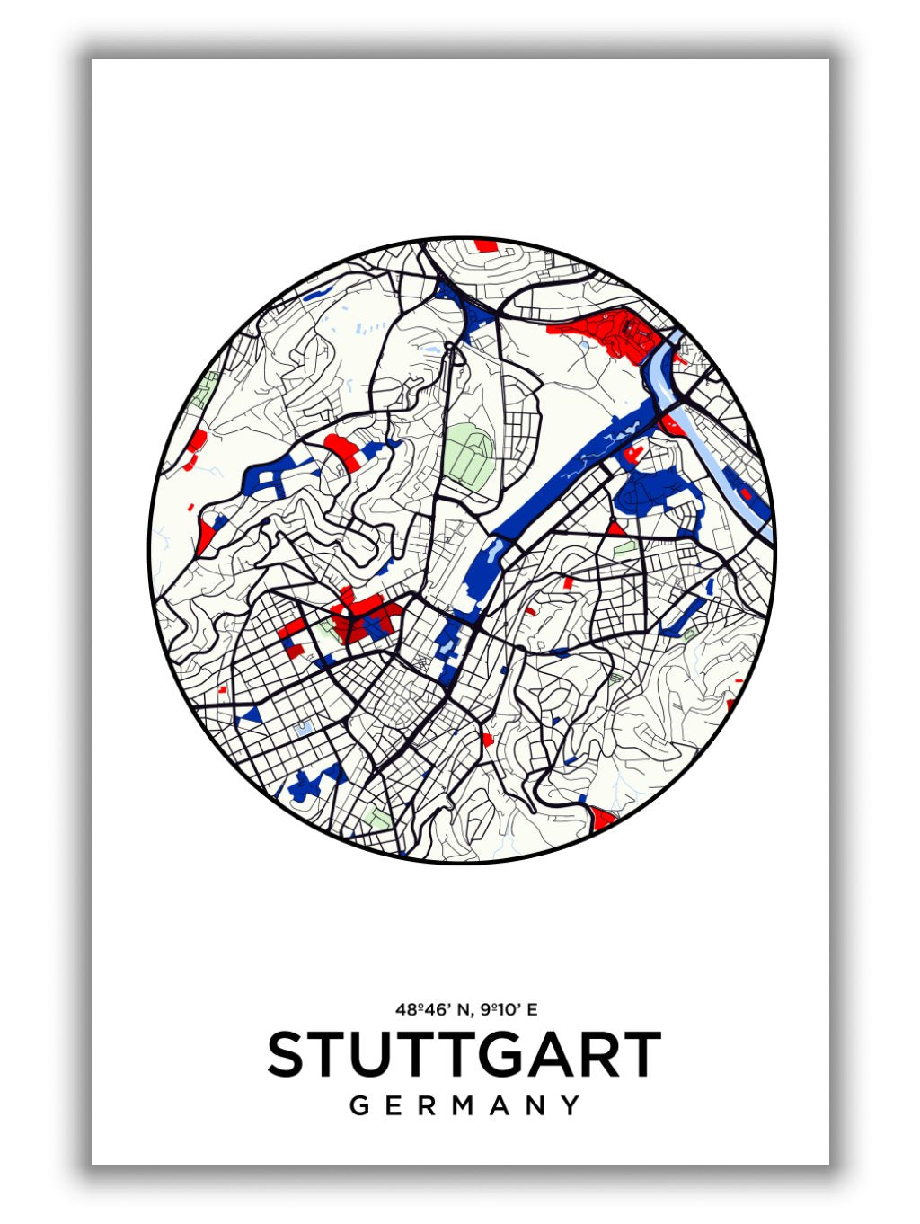 Map of Stuttgart